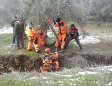 Van Depreminde 14 Günlük Azra Bebeği Kurtaran Sivil Savunma Ekibi Bu Kez 45 Metre Derinlikte Bulunan Yavru Bir Köpek İçin Seferber Oldu