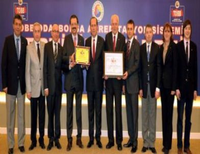 ETO'ya Avrupa Standartlarındaki Hizmet Kalitesine Uluslararası Belge