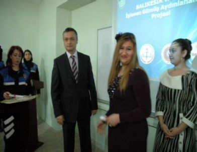 Polisin, 'İşlenen Gümüş, Aydınlanan Gün' Projesi Bayanlara Umut Oldu