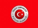 Dışişleri Bakanlığı: Türkiye Terörizmle Mücadelede Kardeş İrak Halkının Yanında