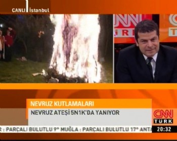 Ulusalcıların Nevruz Ateşi CNN Türk'te Yandı