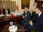 AHMET HAMDI AKPıNAR - Kargı Kaymakamı Ersöz ve Başkan Akpınar'dan Uslu'ya Ziyaret