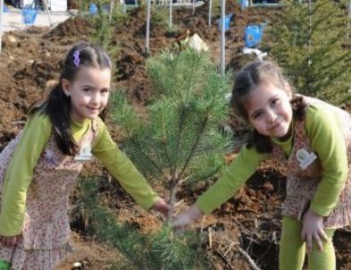 Çocukların Fidan Heyecanı Başladı