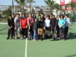 Kepez'de Ücretsiz Tenis Kursu Devam Ediyor