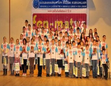 Fen-matya'da Dereceye Girenler Ödüllendirildi