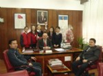 HASAN YAMAN - Çaycuma Anadolu Lisesi Badminton Takımından Ziyaretler
