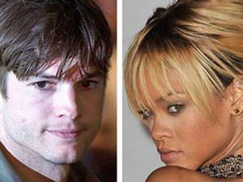Rihanna ve Kutcher birlikte mi?