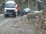 SARAYCıK - Giresun'da Trafik Kazası: 4 Yaralı