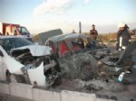 Manisa'da Trafik Kazası: 6 Yaralı
