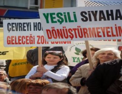 Yalova'da Termik Santral Protestosu