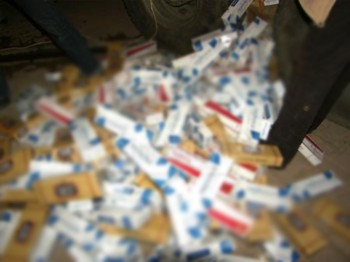 Erzurum’da 2 Bin 500 Paket Kaçak Sigara Ele Geçirildi