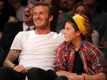 David Beckham, LA Lakers - Miami Heat Karşılaşmasında Görüntülendi