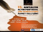 AHMET İNAM - Antalya'ya Edebiyatçı Akını