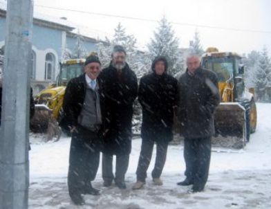 Bünyan'da Karla Mücadele Devam Ediyor