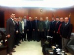 HASAN COŞKUN - Başkan Güzelbey'e, Ak Parti Heyetinden Ziyaret