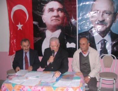 Daday CHP İlçe Kongresinde Kadir Er Güven Tazeledi