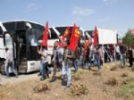 Hatay’a İzinsiz Gösteriye Giden Tkp’liler Adana’dan Döndürüldü