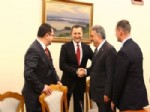 VİZE MUAFİYETİ - Bakanı Yazıcı, Moldova Başbakanı Filat İle Görüştü