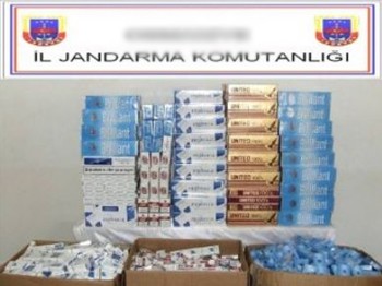 Kaçak Sigara Ele Geçirildi