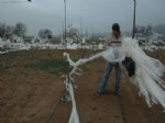 İLGİNÇ GÖRÜNTÜ - Karaman'da Fırtına Etkili Oluyor