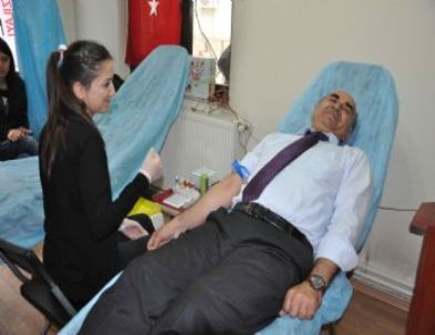 Soma Müftülüğü'nden Kan Bağışı Kampanyası