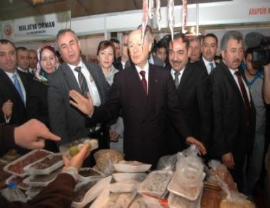 MHP Lideri Devlet Bahçeyi Malatya Günlerini Ziyaret Etti