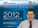BALLıK - Prof. Dr. Kerem Alkin Satso’da 2012 Beklentilerini Anlatacak