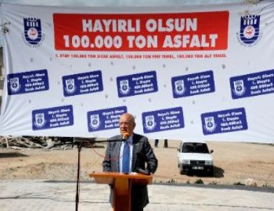 Karaman'da Asfaltlama Çalışmaları Başladı