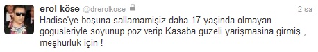 Erol Köse Hadise’yi Çıldırtacak