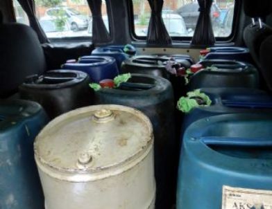 Gaziantep'te Gümrük Kaçağı Akaryakıt Operasyonu