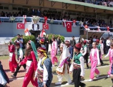 Denizli'de 23 Nisan Coşkusu