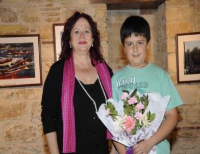 Çocuk Ressamlar Kuşadası’nda Sergi Açtı