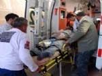 AHMET ULU - Elektrik Akımına Kapılan Boya Ustası Yaralandı