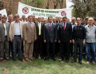Sendikalardan Destek Ziyareti