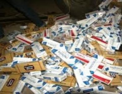 Yolcu Otobüsünde 5 Bin 660 Paket Kaçak Sigara Ele Geçirildi