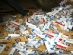 Yolcu Otobüsünde 5 Bin 660 Paket Kaçak Sigara Ele Geçirildi