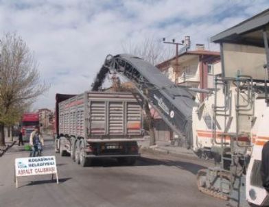 Kocasinan Caddeleri Yeniliyor