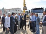 DEDE KORKUT - Malatya Belediye Başkanı Ahmet Çakır, Kapalı Otopark İnşaatında İnceleme Yaptı