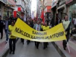 NÜKLEER KARŞITI - Samsun’da Nükleer Karşıtlarından Eylem