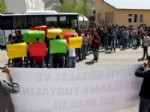 Tunceli'de Öğrencilere 80 Yıl Ceza Verilmesi Protesto Edildi