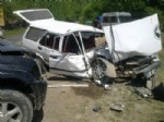 TEKKIRAZ - Ünye'de Trafik Kazası: 5 Yaralı