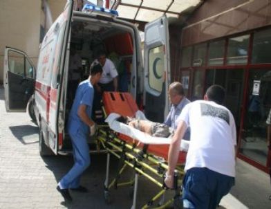 Üzerine Televizyon Düşen Çocuk Yaralandı