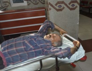 Çapa Yaparken Yaralandı