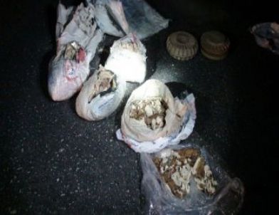 Nusaybin'de 5 Kilogramı A4 Toplam 35 Kilo Patlayıcı Ele Geçirildi