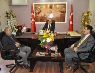 Başkan Eke’ye Hayırlı Olsun Ziyaretleri Devam Ediyor