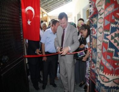 Mut’ta Dikiş Nakış Sergisi Açıldı