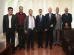 ORHAN BORA - Harita ve Kadastro Mühendisleri Odası'ndan Ziyaret