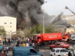 ALIBEYKÖY - Kumaş Fabrikası alev alev yandı