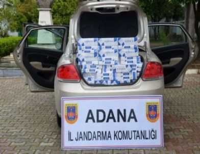 Adana'da 32 Bin 320 Paket Kaçak Sigara Ele Geçirildi