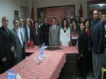 MAZLUM NURLU - Türk Ocakları Yönetimi, CHP'yi Ziyaret Etti